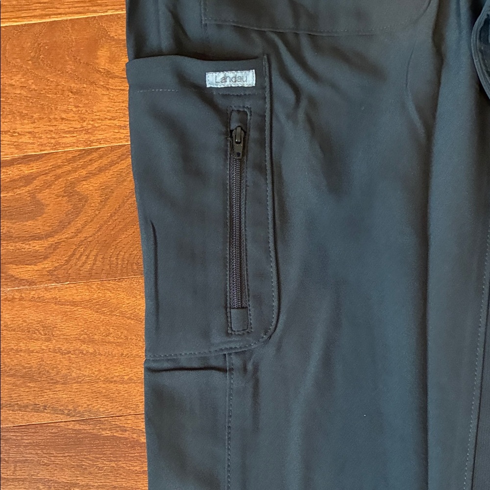 Landau cargo jogger Classic Black Scrub Pants - Picture 4 of 9